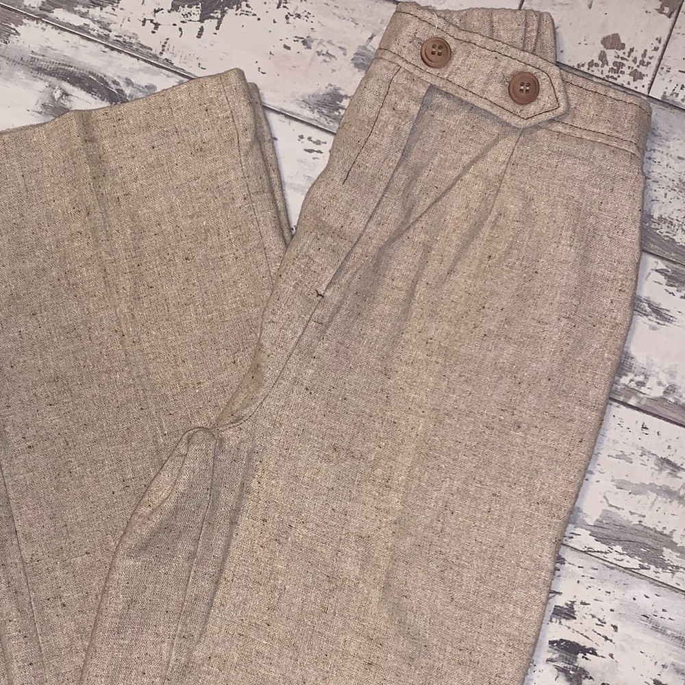 Rare Vintage Size:00 Oatmeal Women’s Trousers